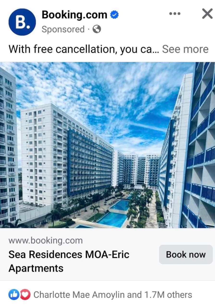 Sea Residences Moa-Eric Apartments Manila Exteriér fotografie
